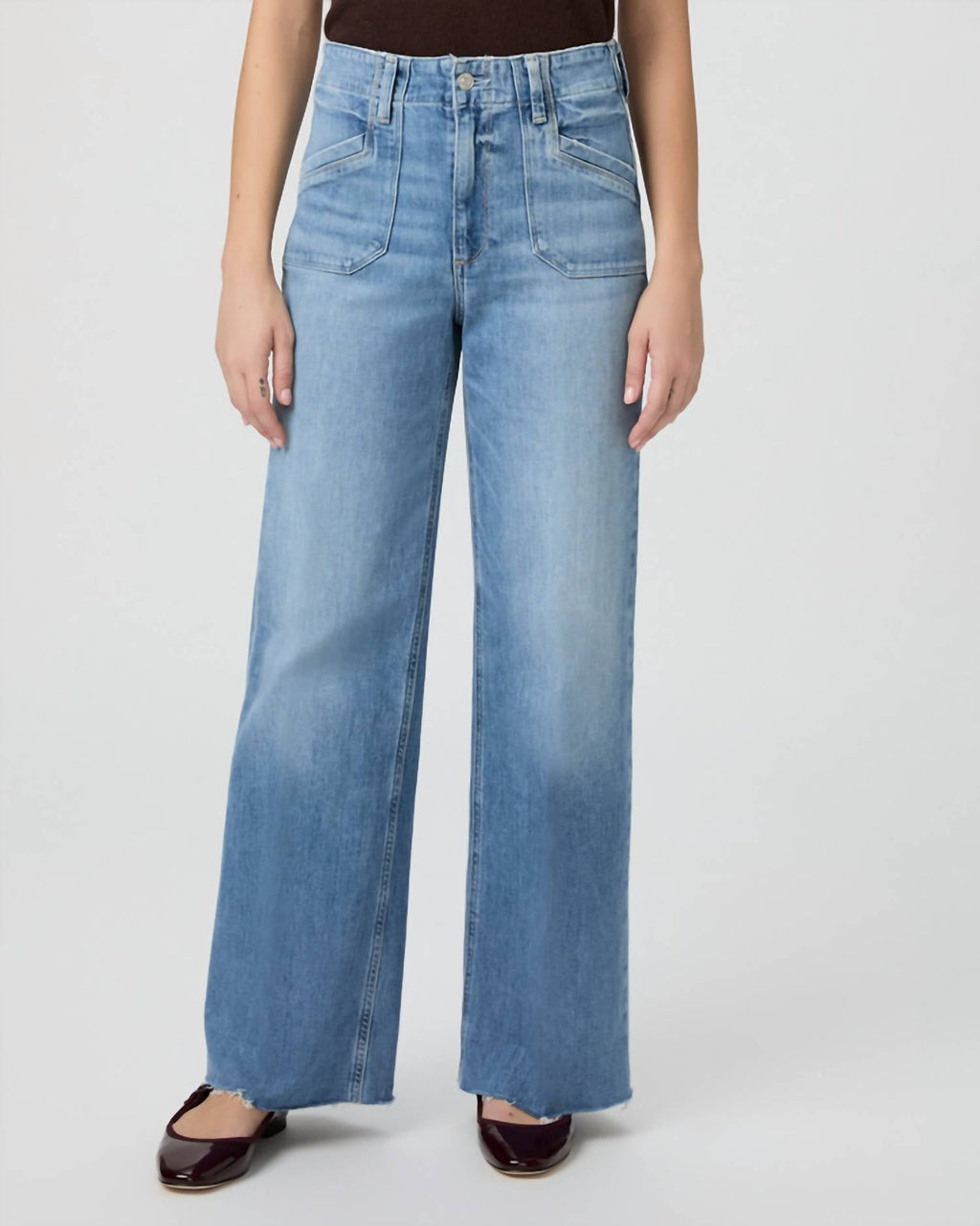 Paige - Anessa 31 Wide Leg Jeans