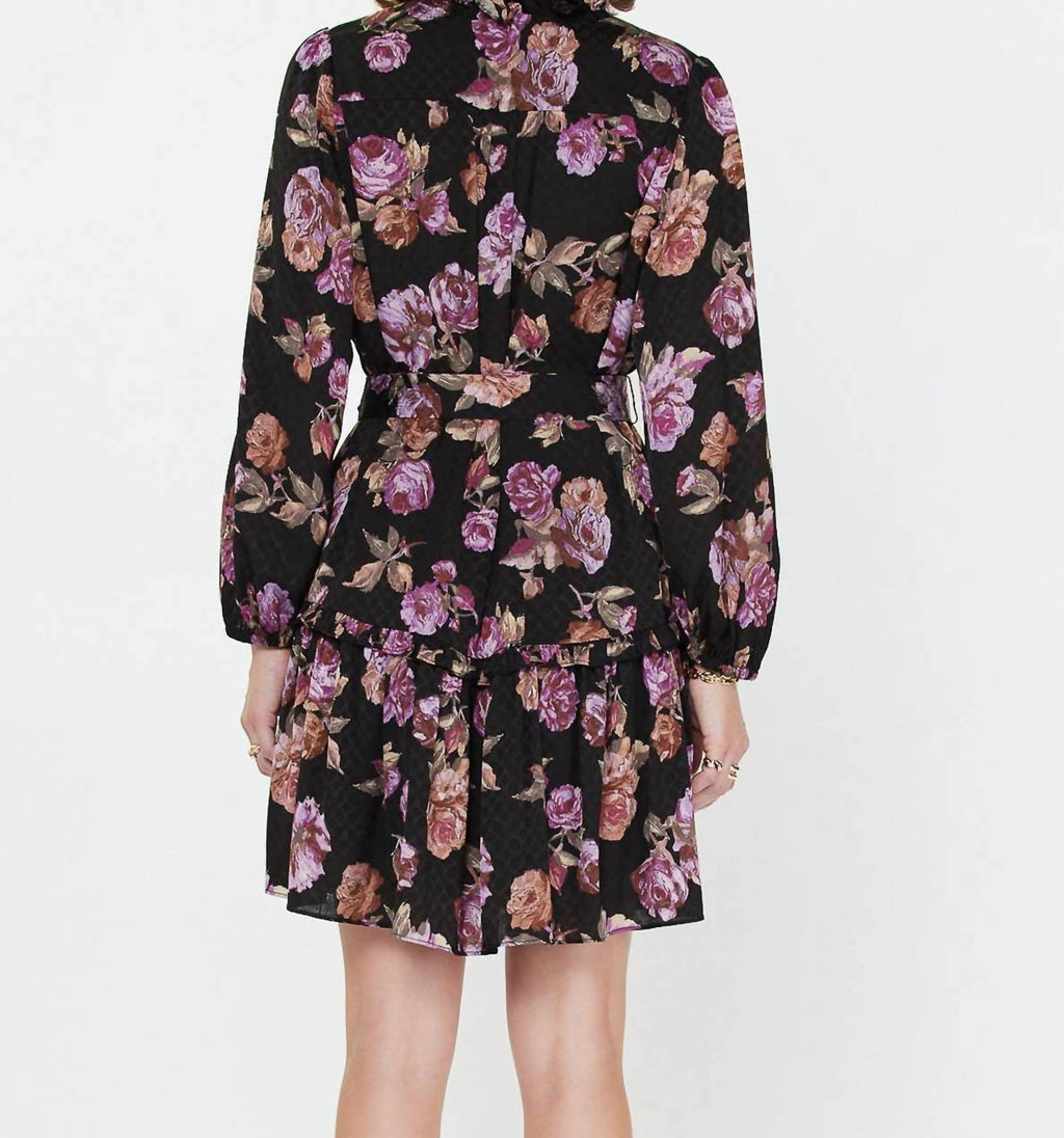 Current Air - Maia Long Sleeve Floral Dress