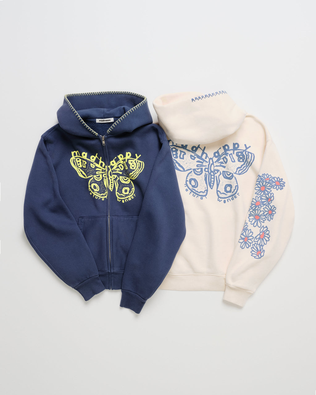 Butterfly Midweight Fleece Hoodie
