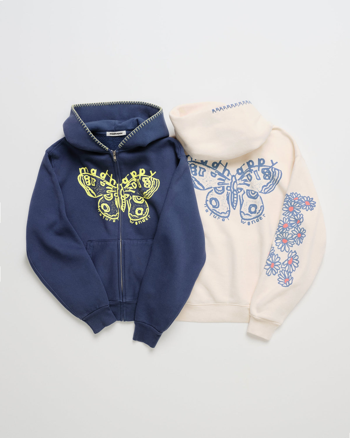 Butterfly Midweight Fleece Hoodie