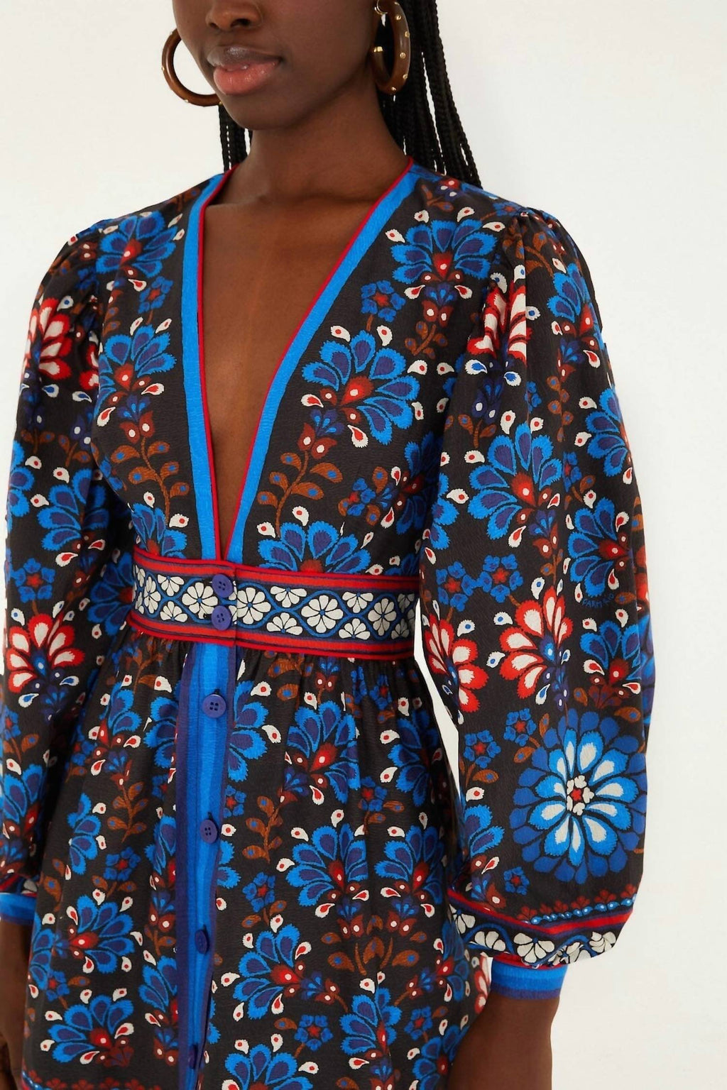 Farm Rio - Latina Scarf Mini Dress