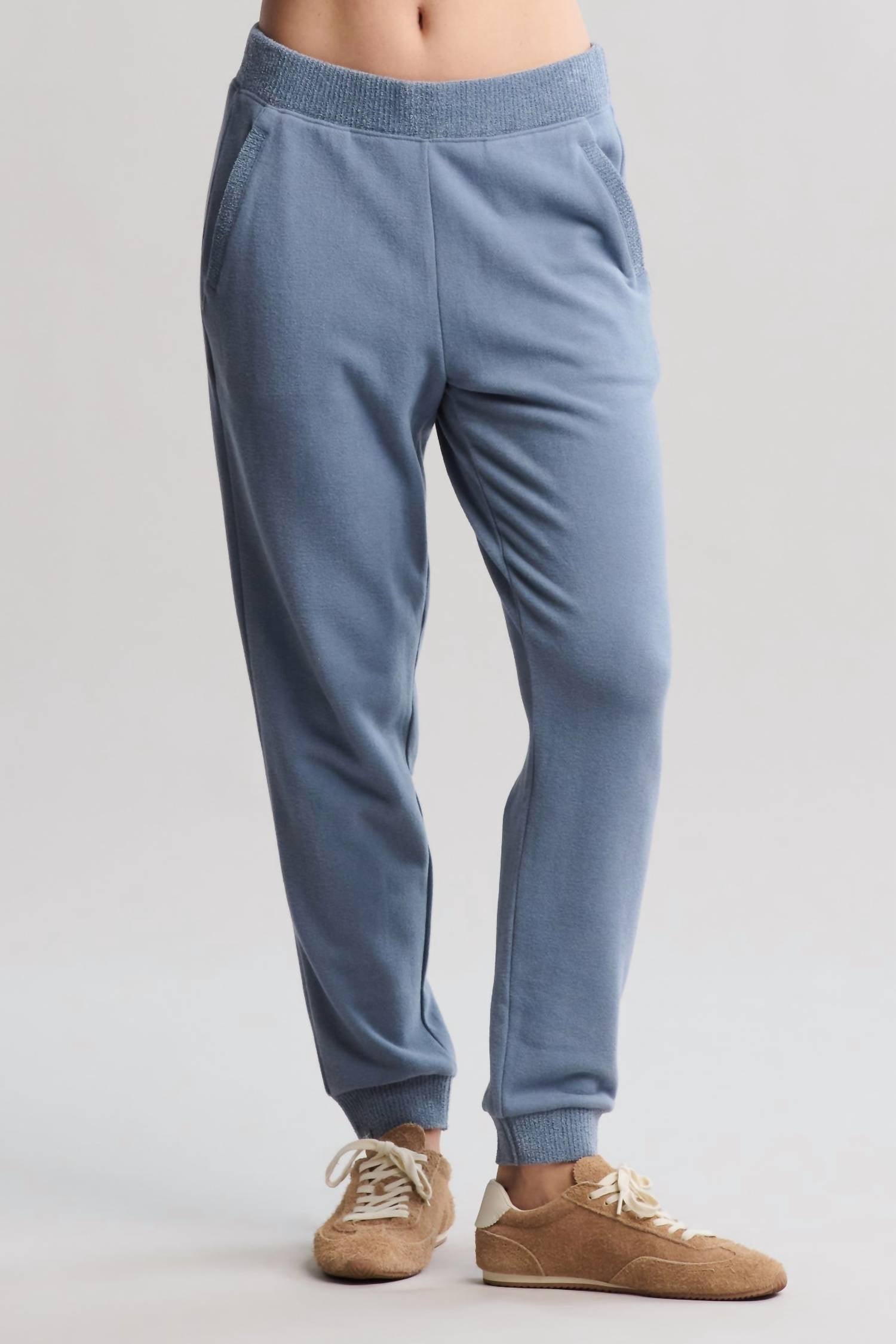 Barefoot Dreams - Brushed Fleece Jogger With CozyChic Ultra Lite Rib