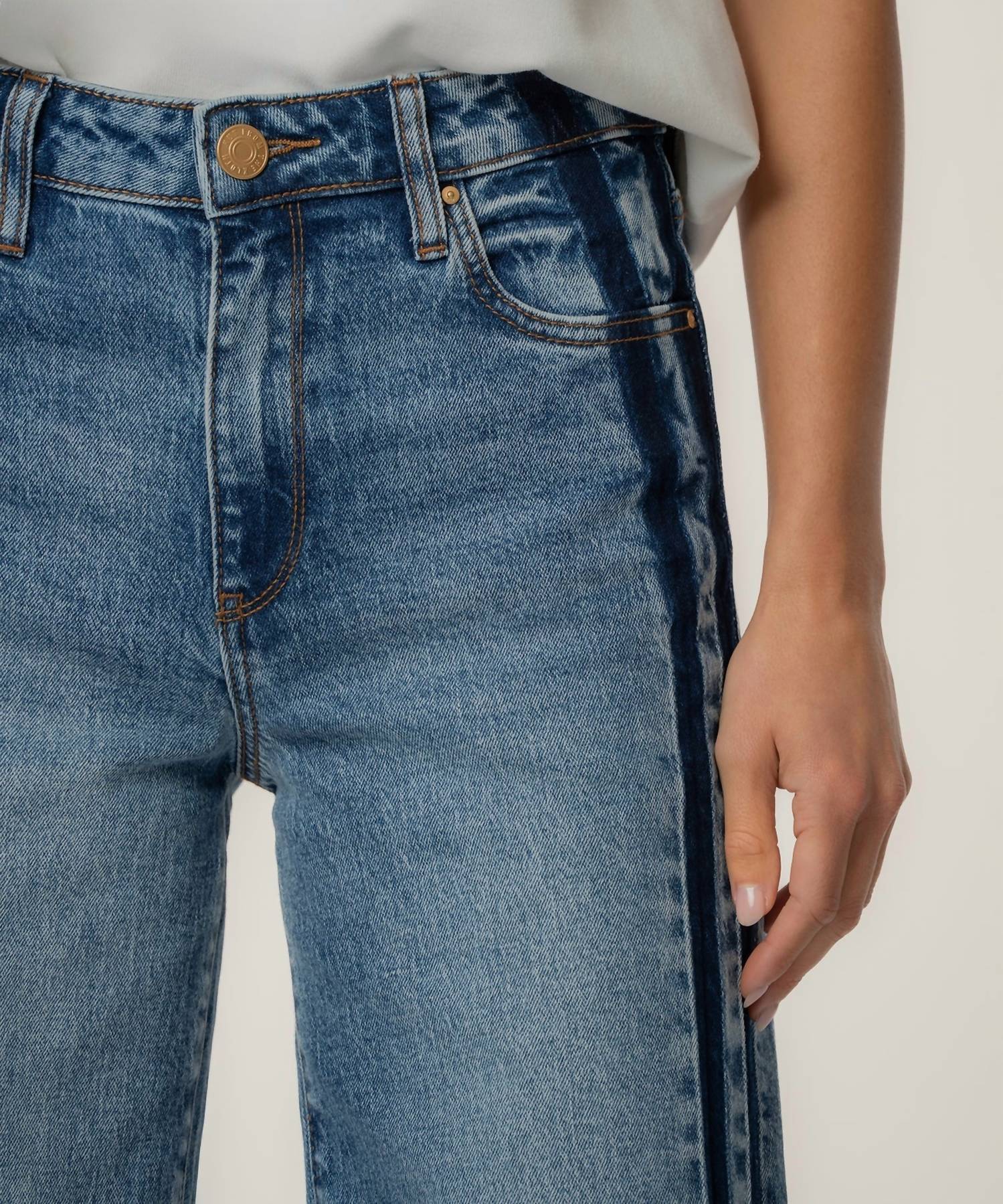 Kut From The Kloth - Sienna High Rise Straight Leg Jeans