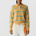 Guest In Residence - Collegiate Stripe Polo