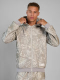 Camo Zip Hoodie