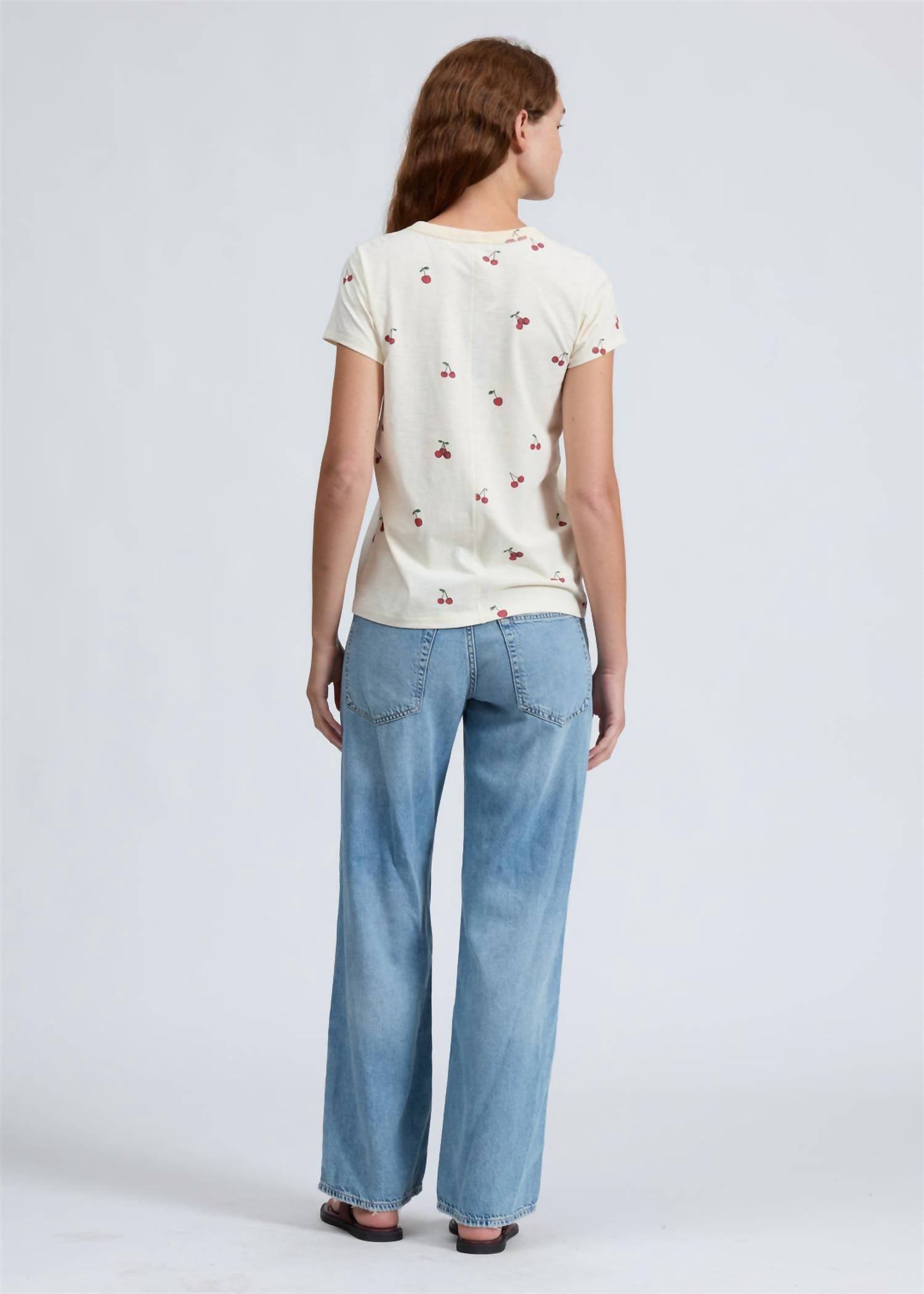 Rag & Bone - ALL OVER CHERRY TEE