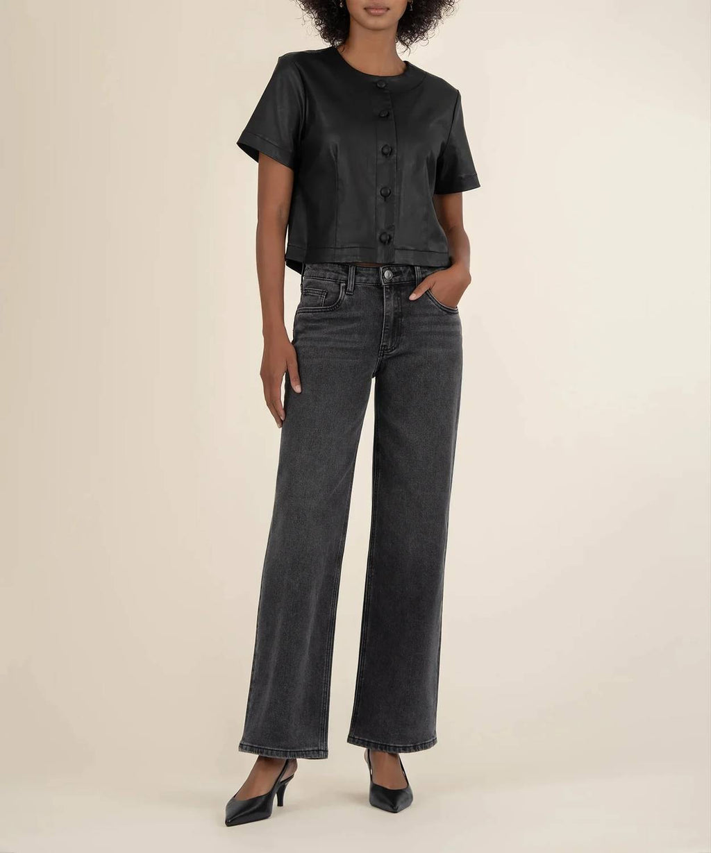 Kut From The Kloth - Esmeray Coated Top