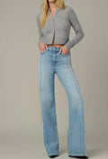 Joe'S Jeans - Mia Pieced Two Tone Wide Leg Jeans