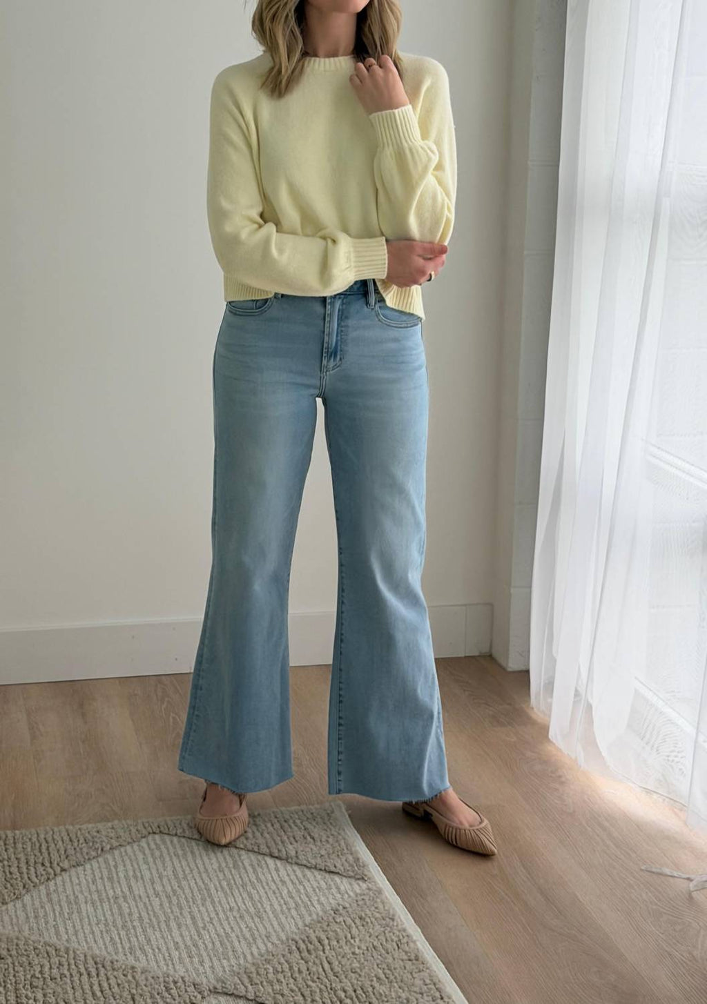 Dear John Denim - Fiona High-rise Wide Leg Jeans