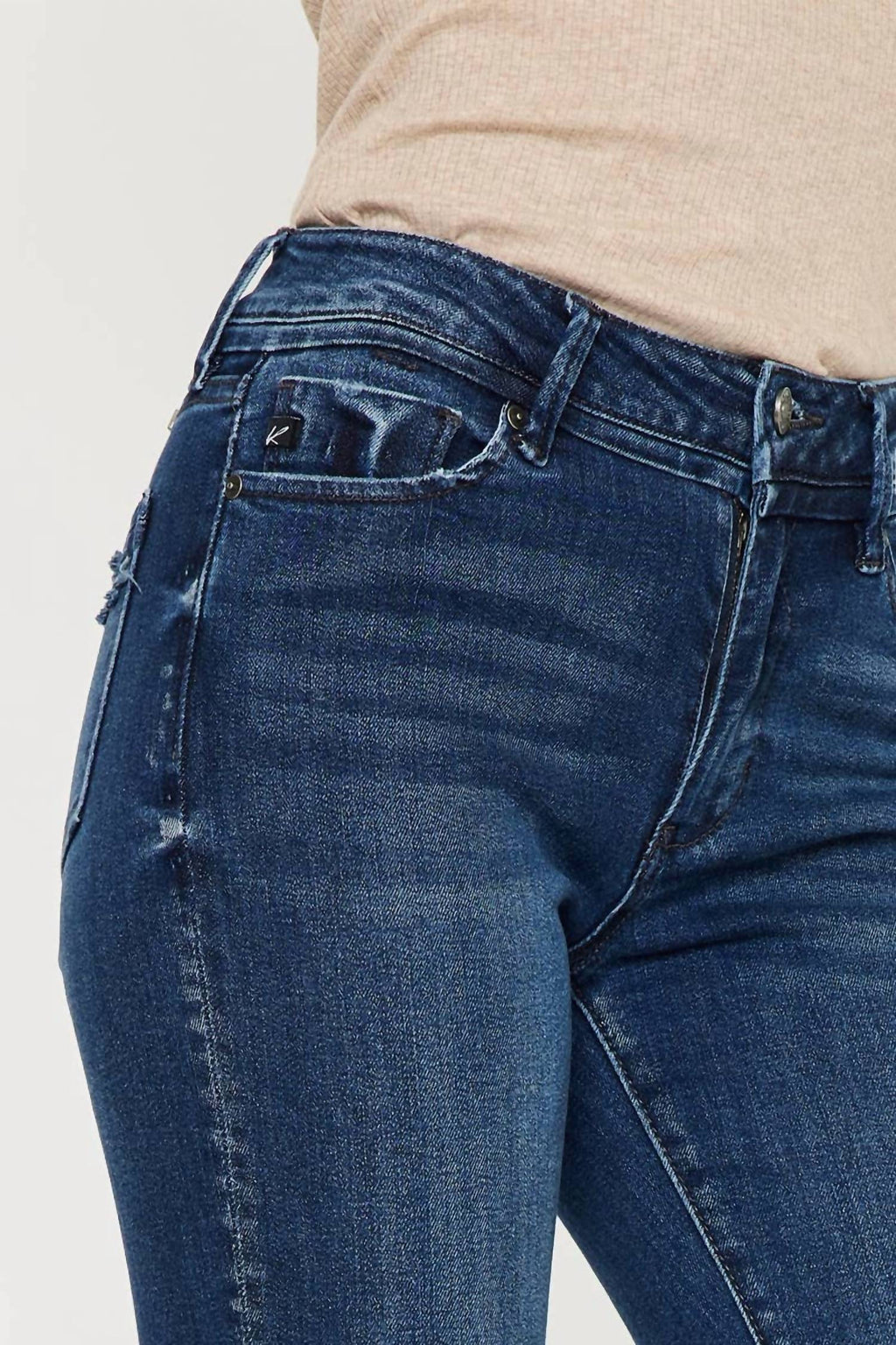 Kancan - High Rise Ankle Skinny Jeans