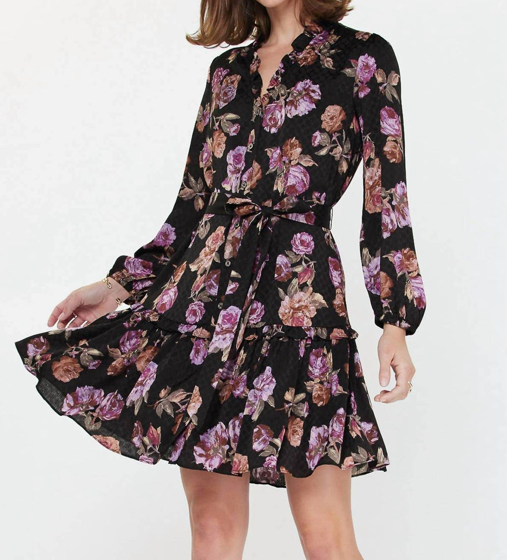 Current Air - Maia Long Sleeve Floral Dress