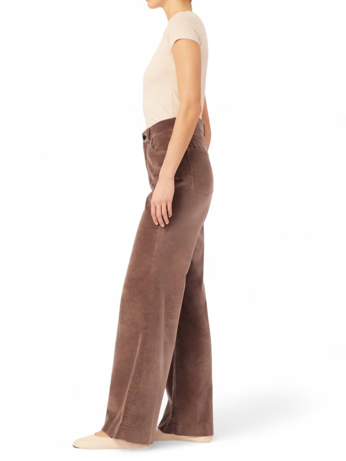 Dl1961 - Women'S - HEPBURN VELVET WIDE LEG JEAN
