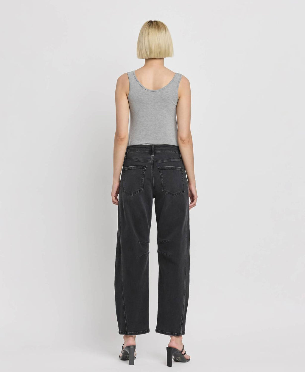 Flying Monkey - High Rise Barrel Jeans