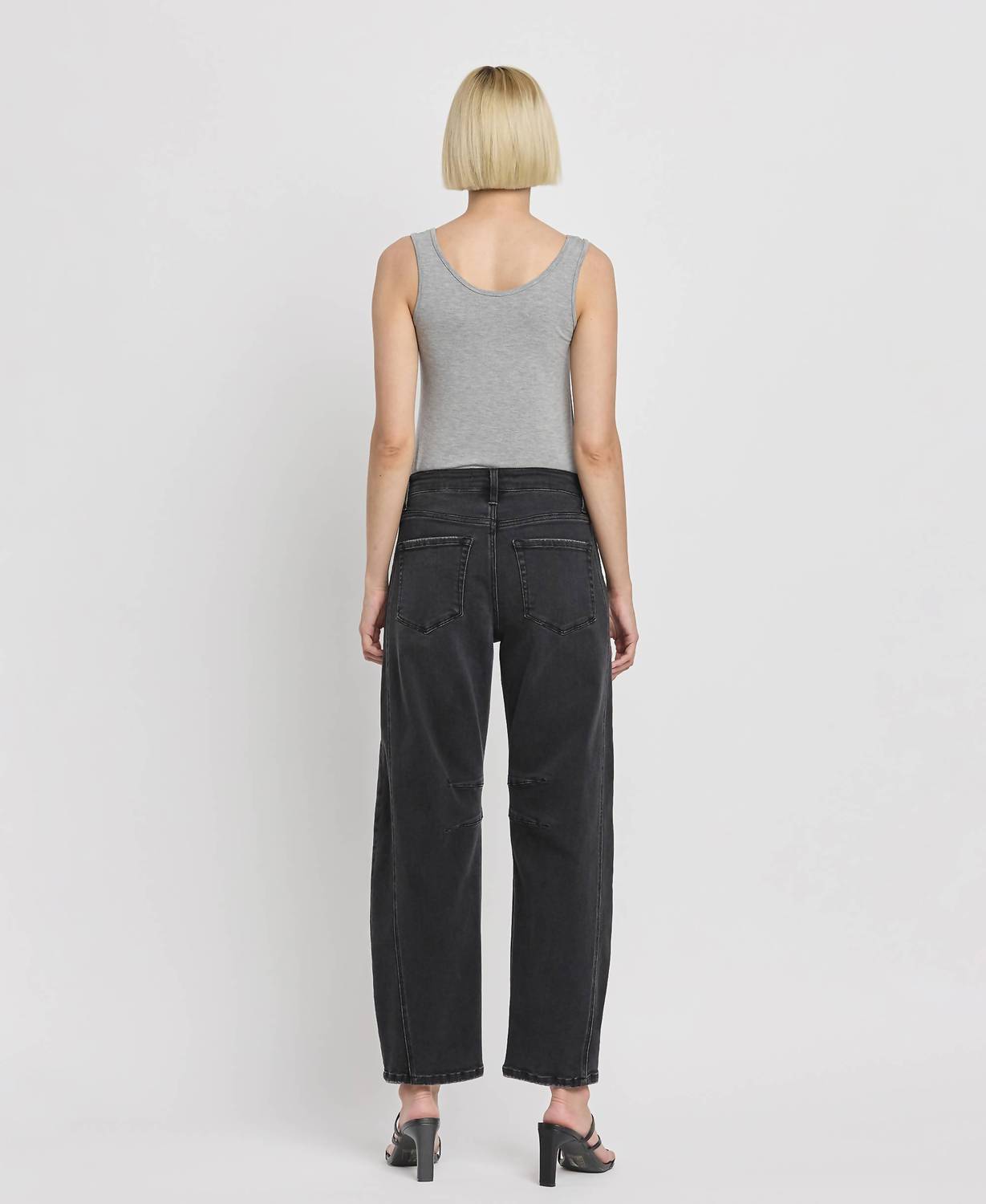 Flying Monkey - High Rise Barrel Jeans