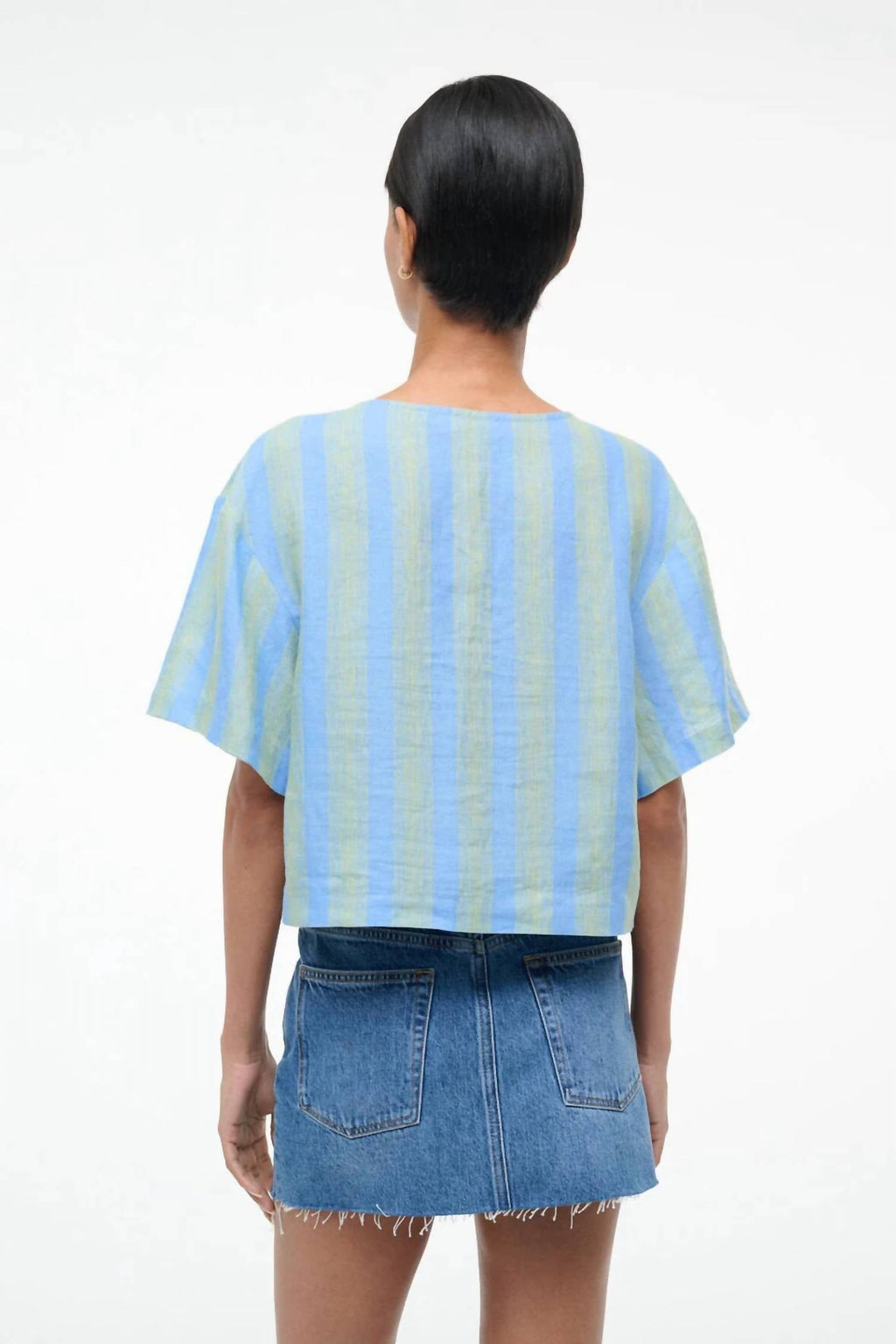 Staud - Ava Linen Top