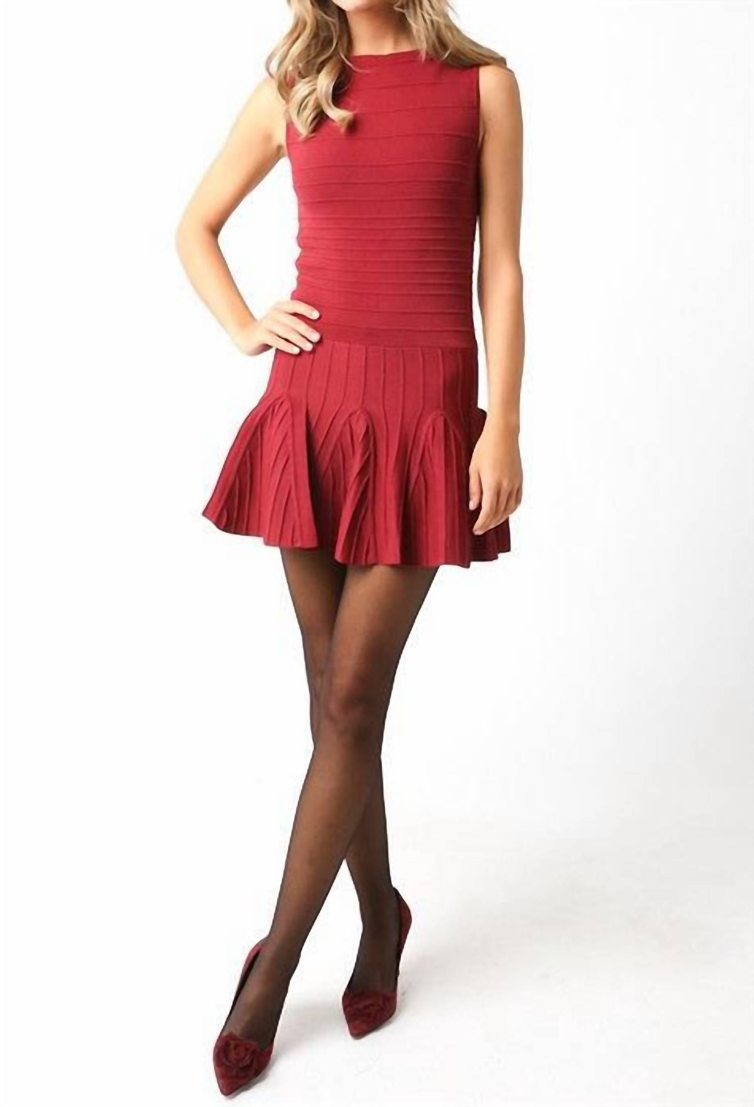 Olivaceous - Heather Mini Dress