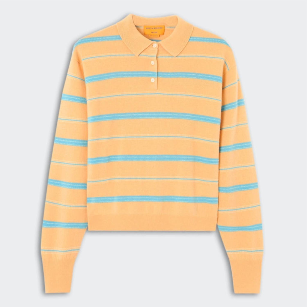 Guest In Residence - Collegiate Stripe Polo