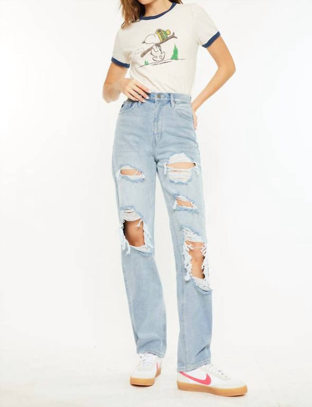 Kancan - Kyla Ultra High Rise 90's Baggy Jeans