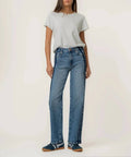 Kut From The Kloth - Sienna High Rise Straight Leg Jeans