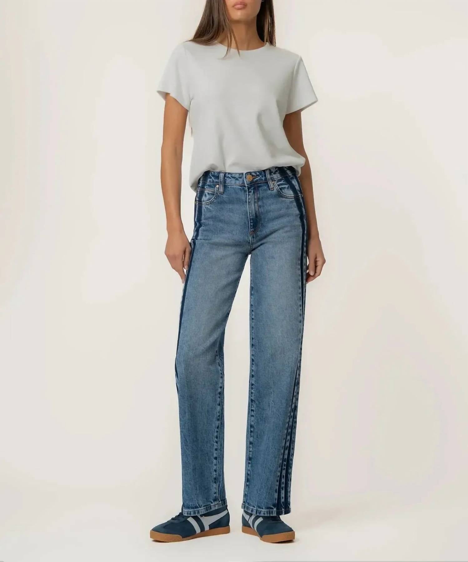 Kut From The Kloth - Sienna High Rise Straight Leg Jeans