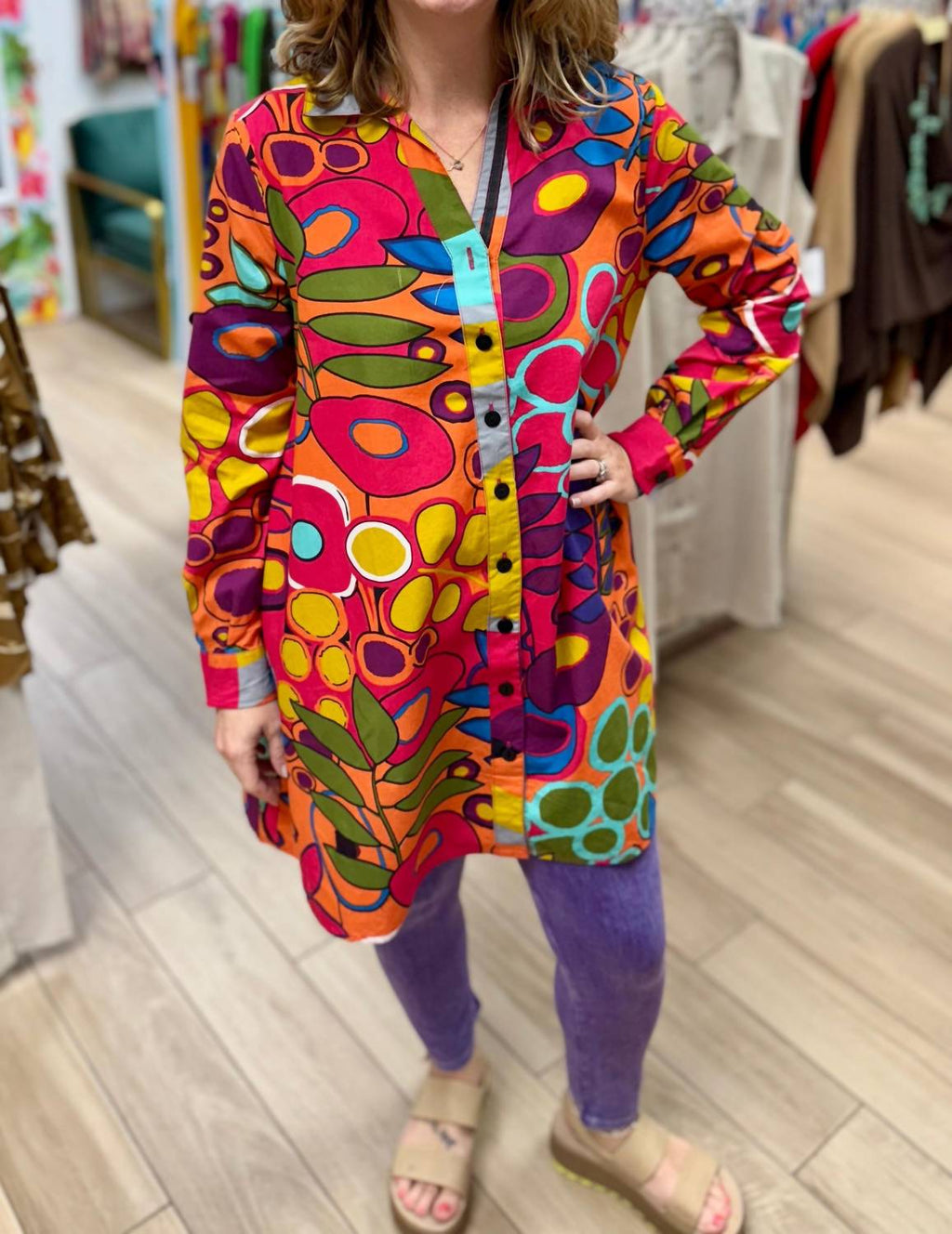 Tulip Clothing - Rachel Galapagos Top Blouse