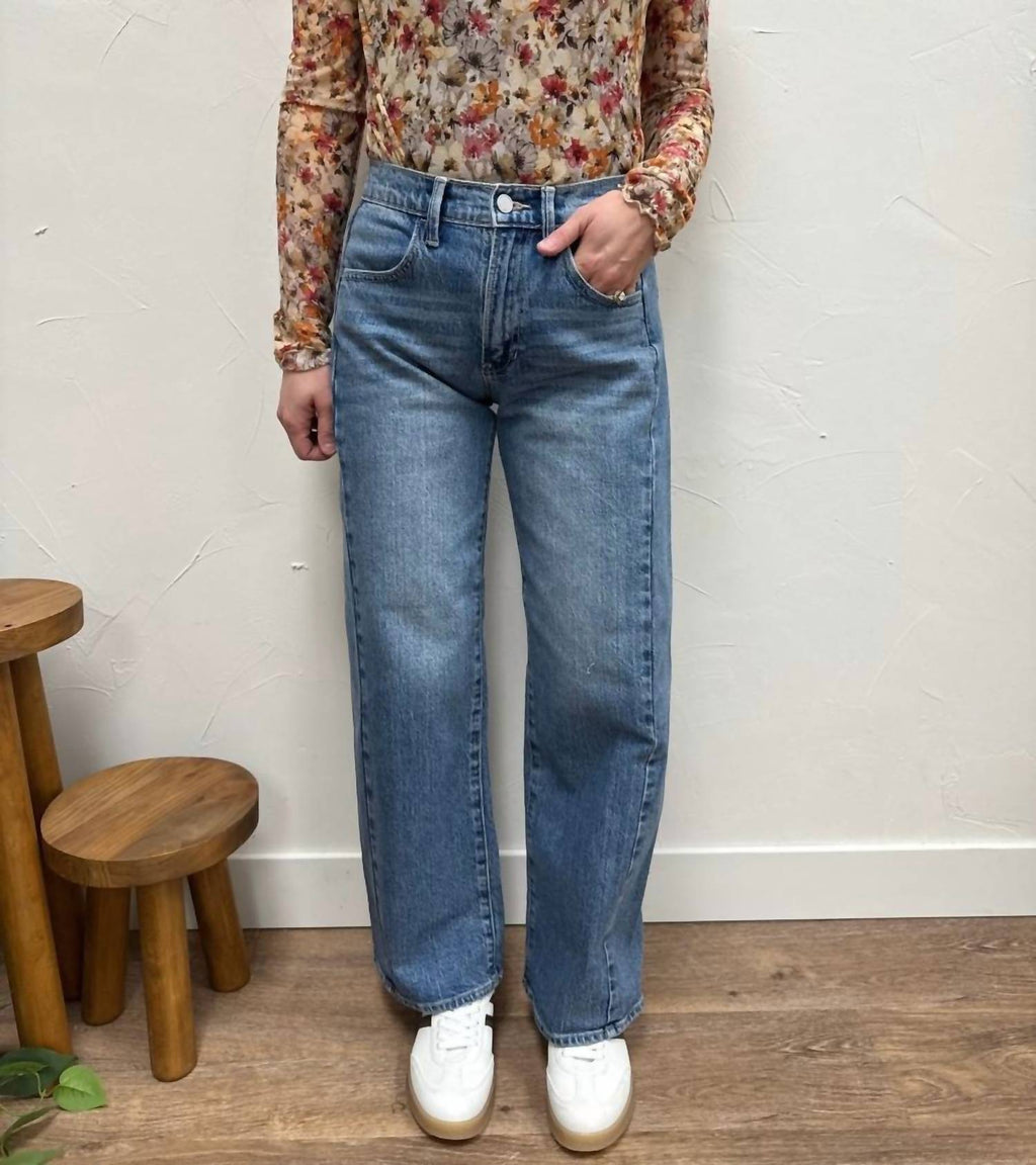 Just Black Denim - Stretch Slight Barrel Twist Jean