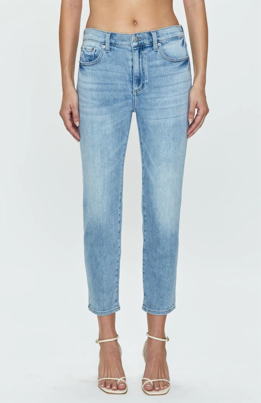 Pistola - Monroe Crop High Rise Cigarette Jeans