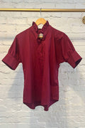 Heidi Houston - Short Sleeve Ruffle Shirt