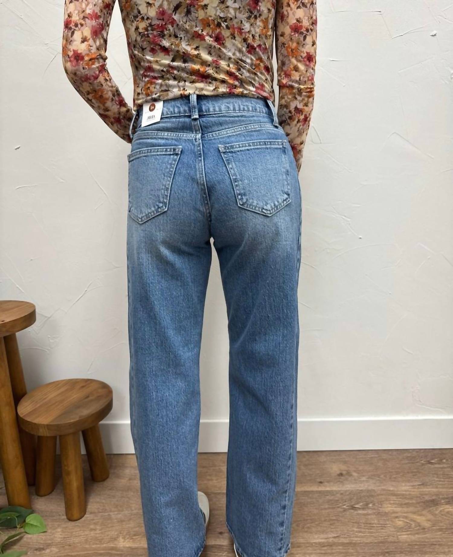 Just Black Denim - Stretch Slight Barrel Twist Jean