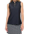 Aryeh - Elaine Sleeveless Zip Top