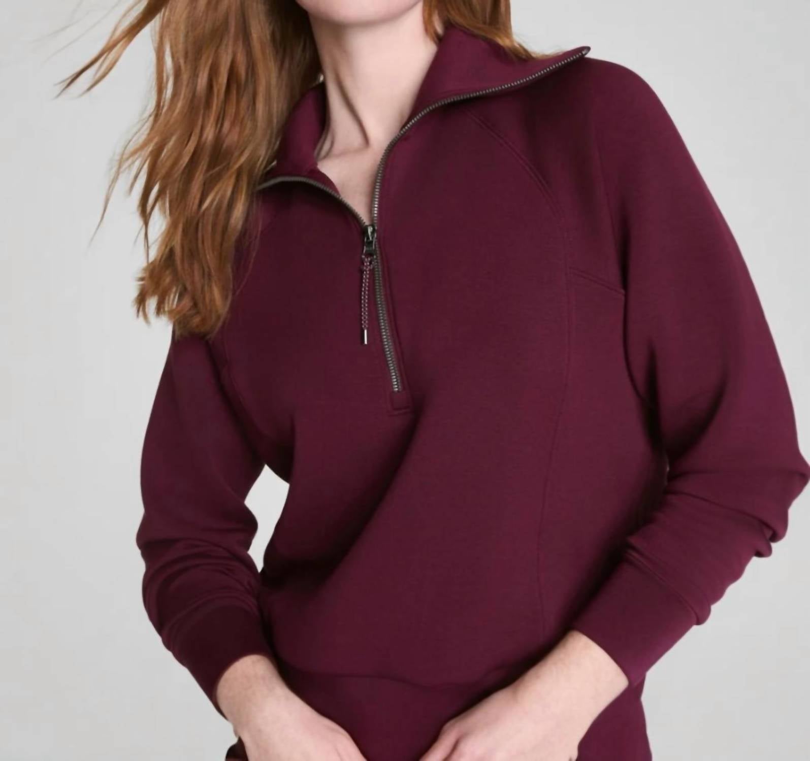Spanx - Air Essentials Half Zip Sweatshirt
