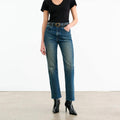 Nili Lotan - Calla High-rise Slim Straight Leg Jeans