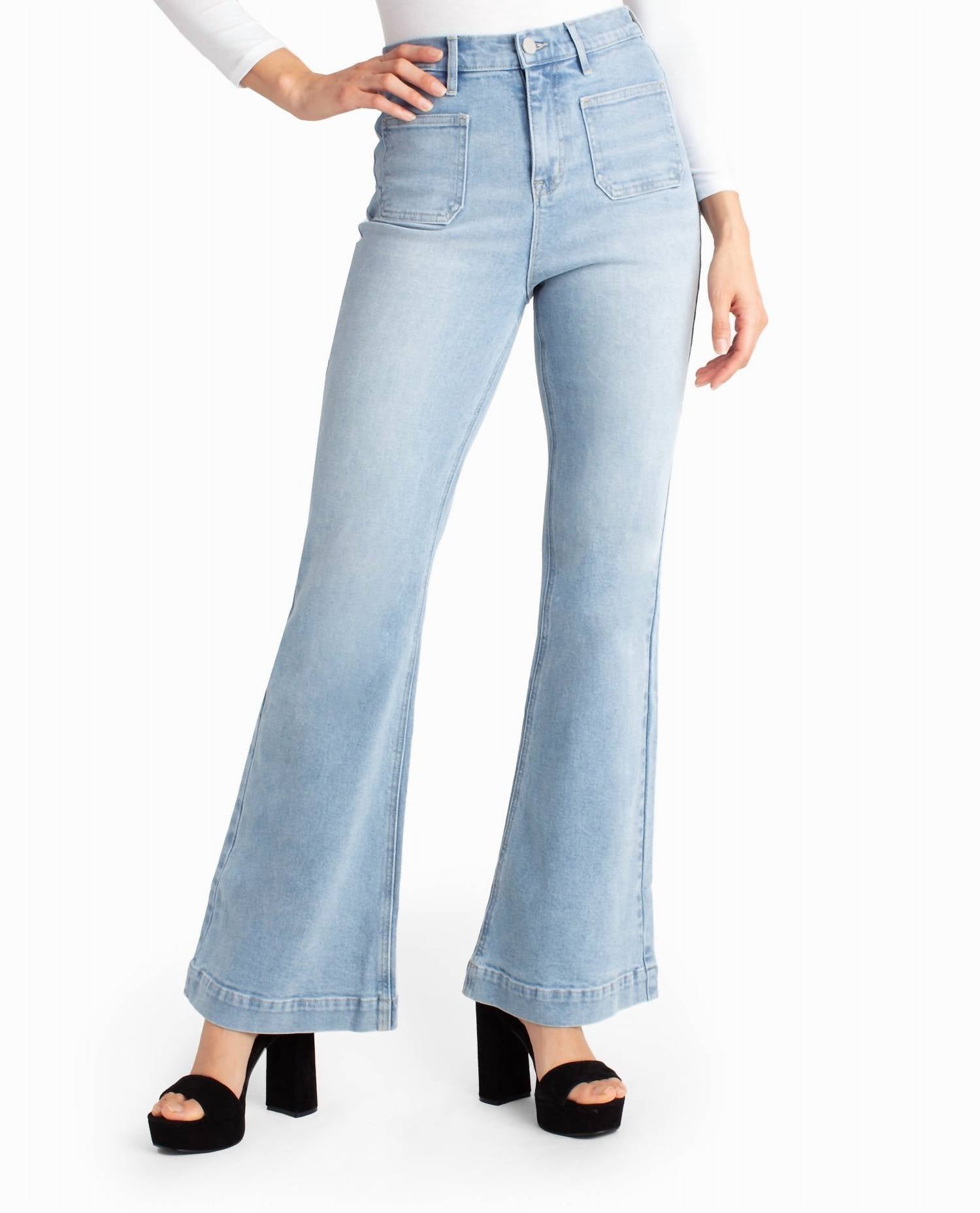 Nicole Miller - Sutton Place High Rise Flare Jean