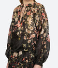 Sea - Jolie Floreal Long Sleeve Top