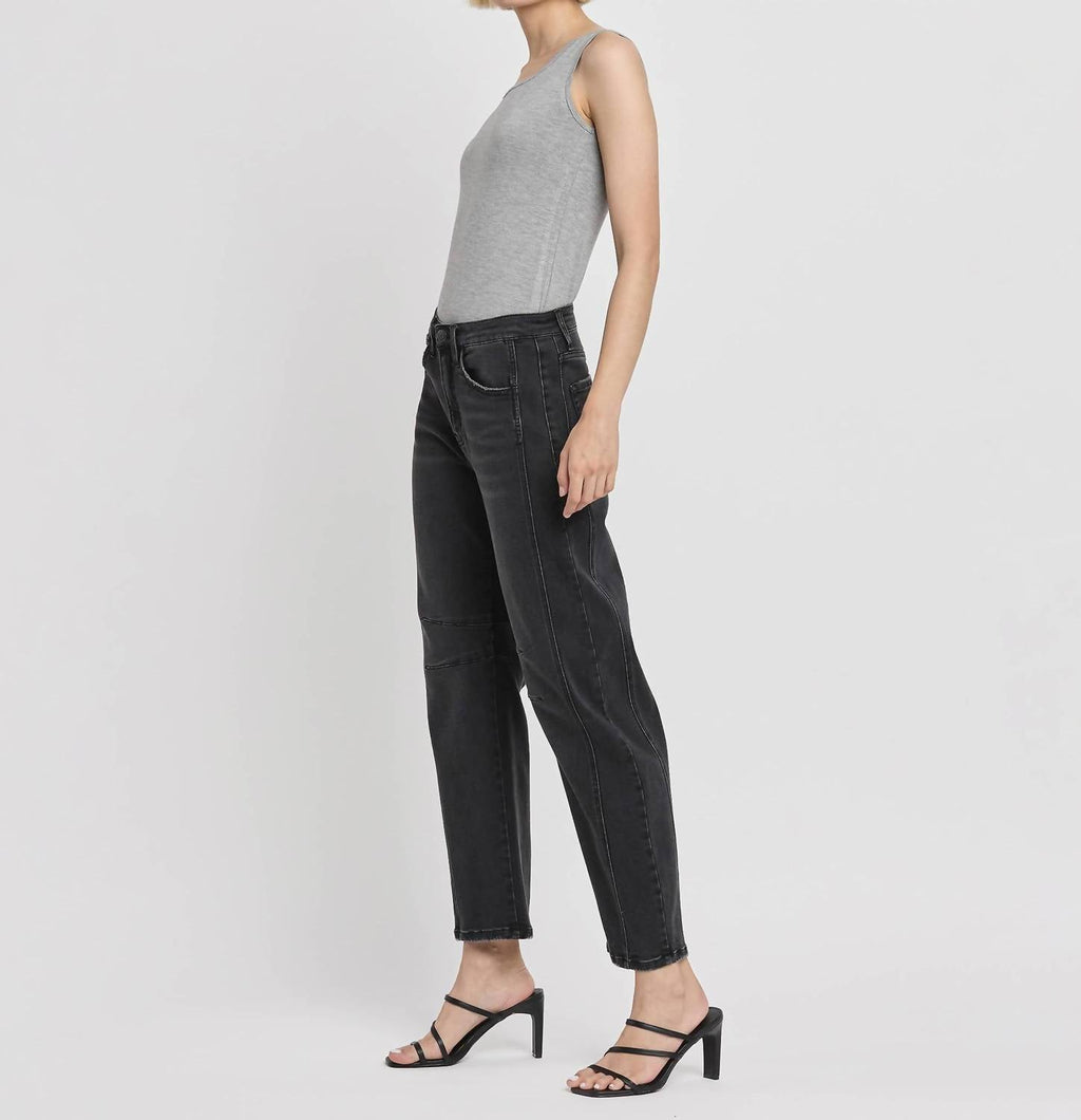 Flying Monkey - High Rise Barrel Jeans