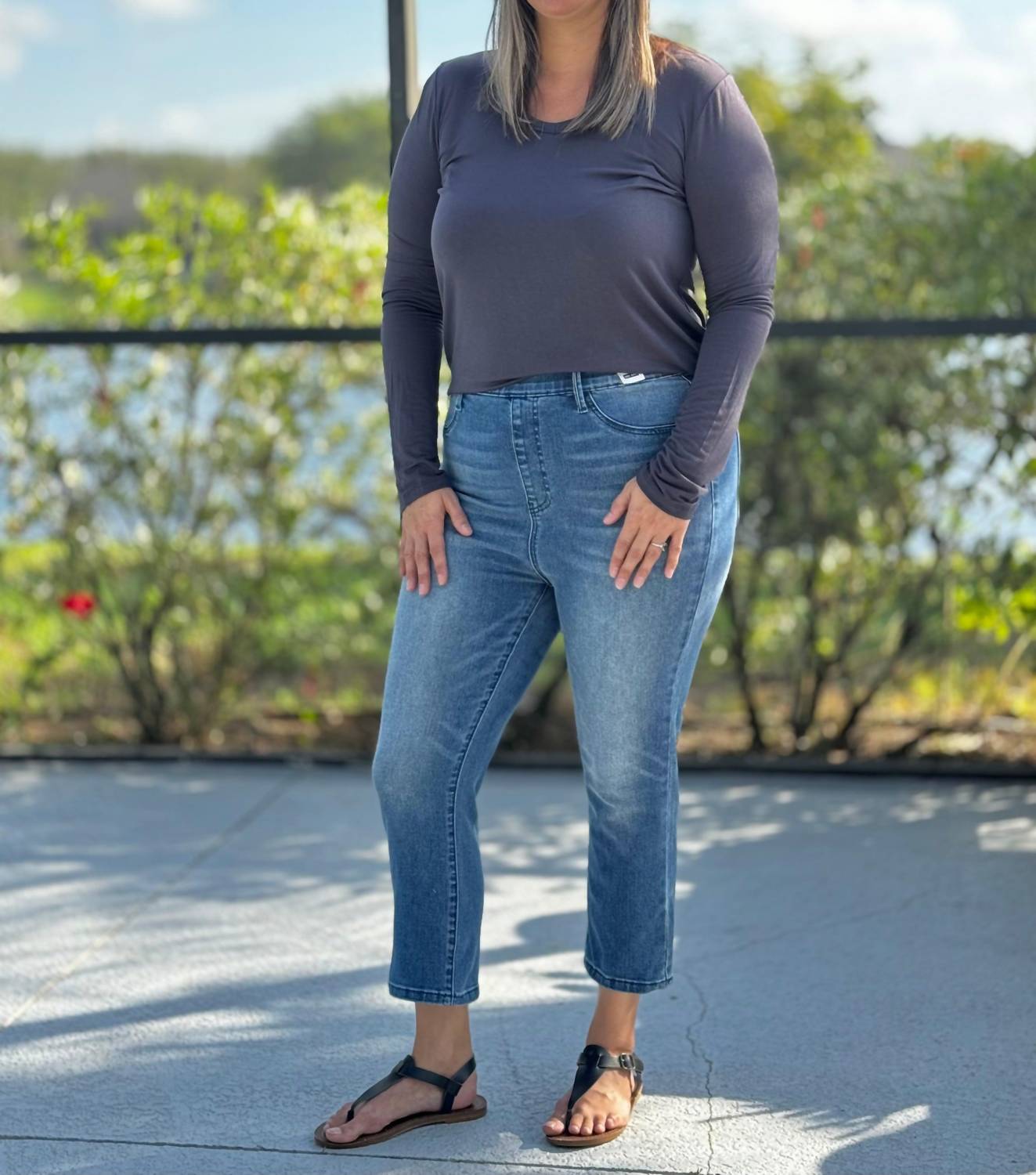 Judy Blue - Play It Cool Capris Jeans