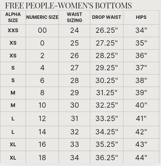 Free People - Tinsley Baggy High Rise Jean