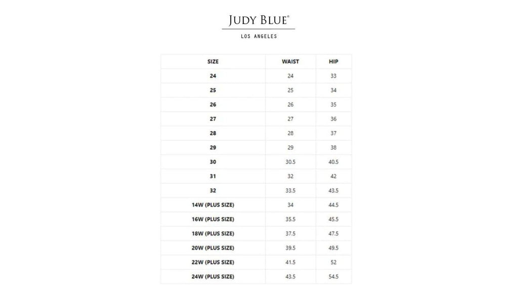 Judy Blue - Tummy Control Mid Length Shorts