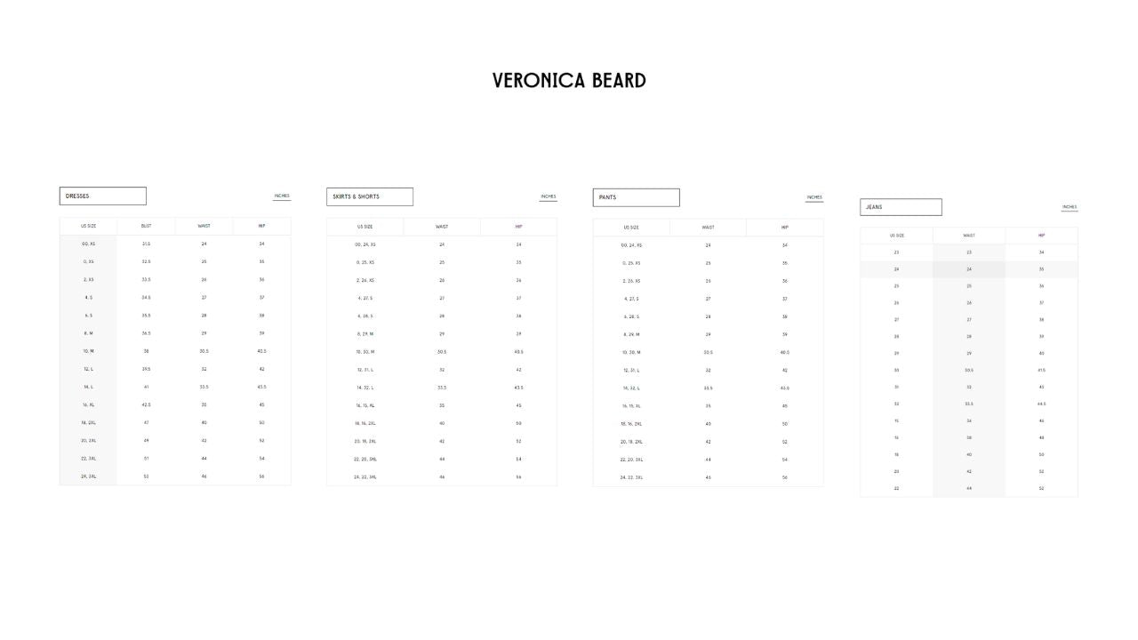 Veronica Beard - Crosbie Wide Leg Jeans