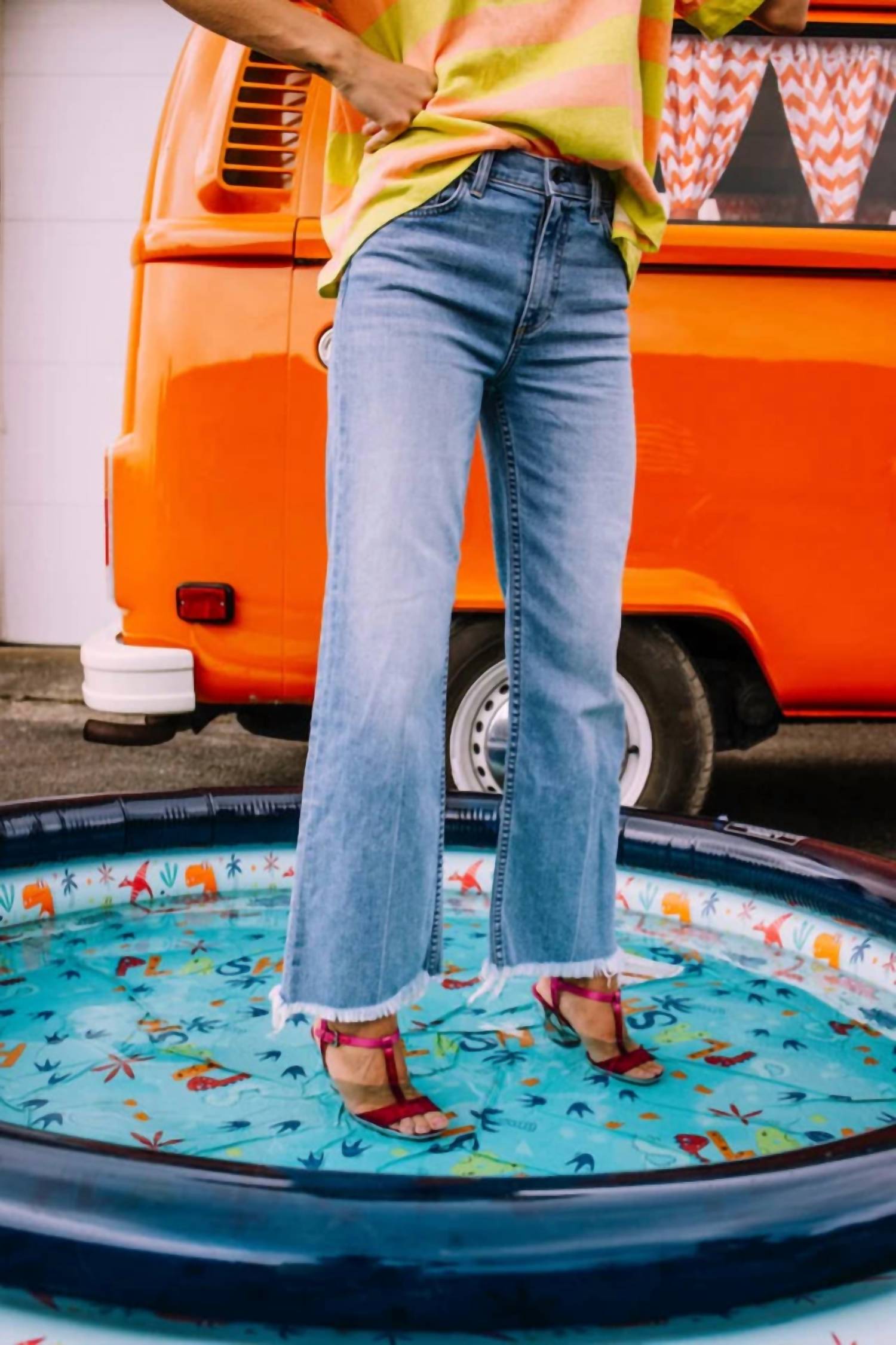 Askk Ny - Crop Wide Leg Jeans
