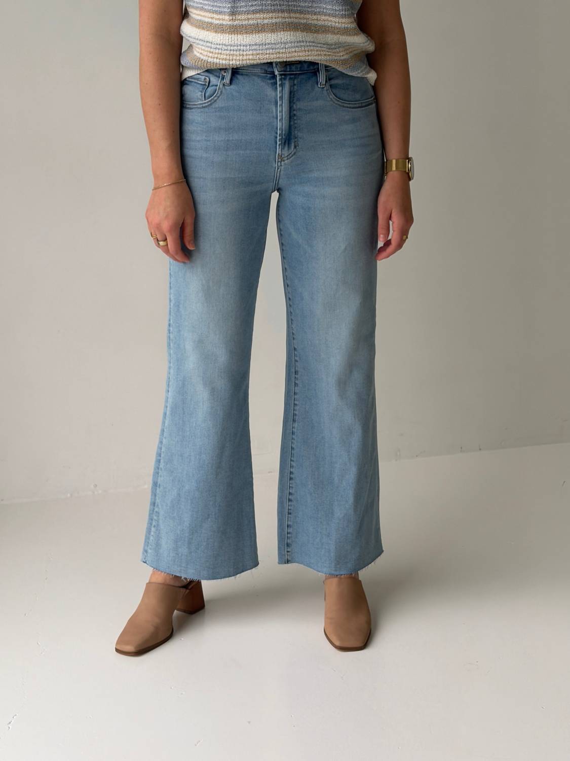 Dear John Denim - Fiona High-rise Wide Leg Jeans