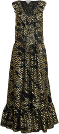Lucy Paris - Lacey Ruffle Maxi Dress