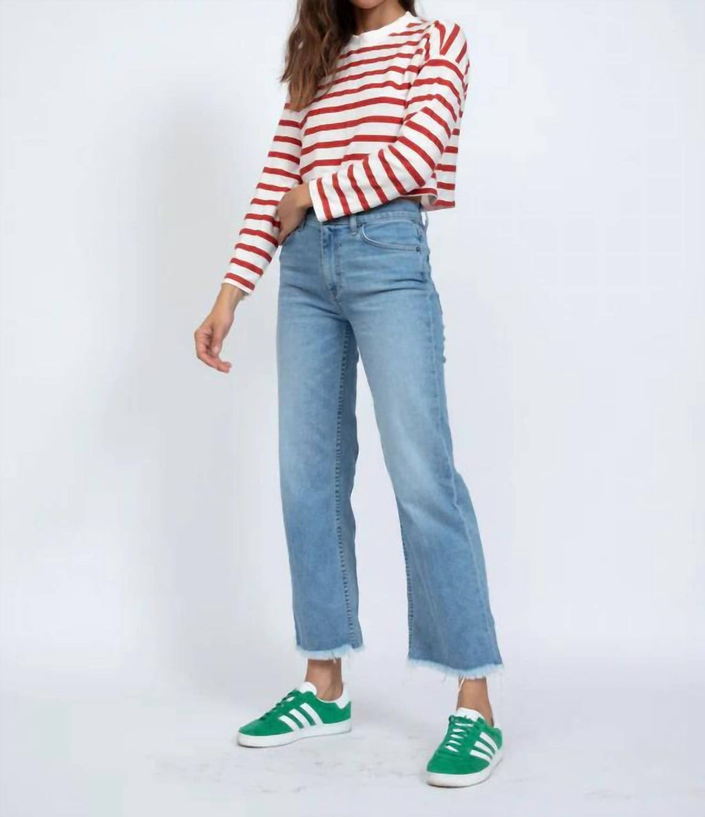 Askk Ny - Crop Wide Leg Jeans