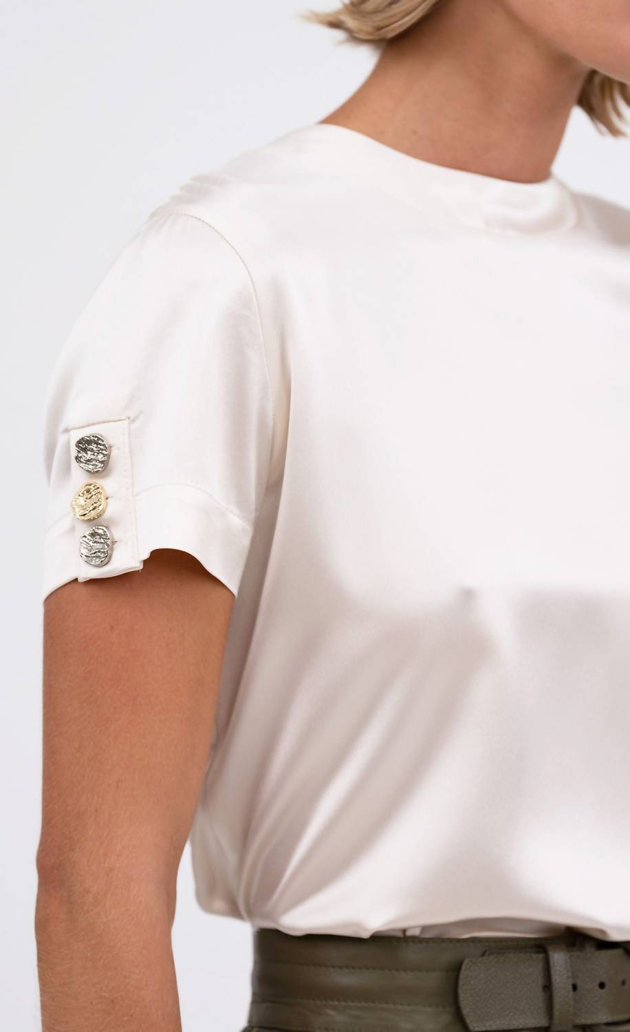 Nonchalant Label - Nina Short Sleeve Blouse