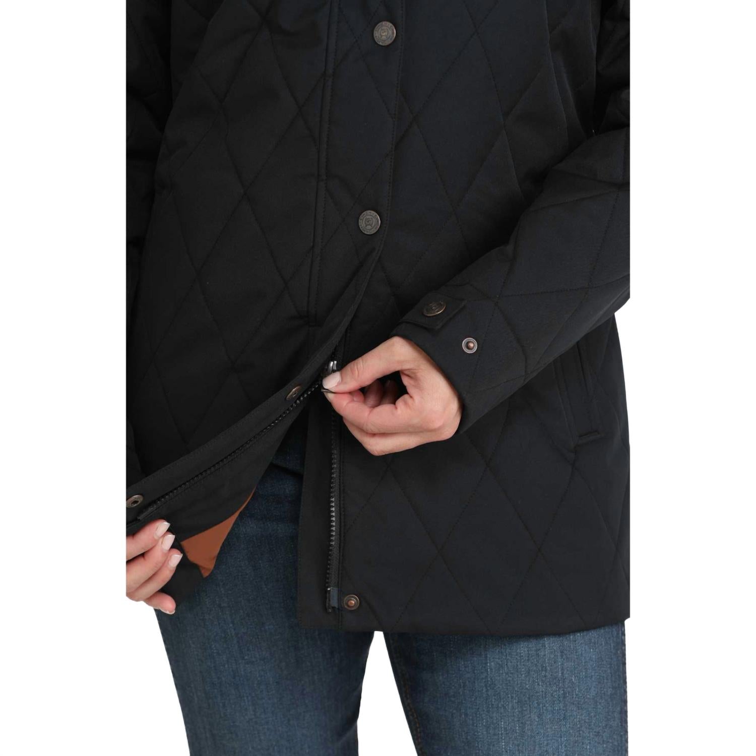 Cinch - Women's Quilted Snap Barn Coat