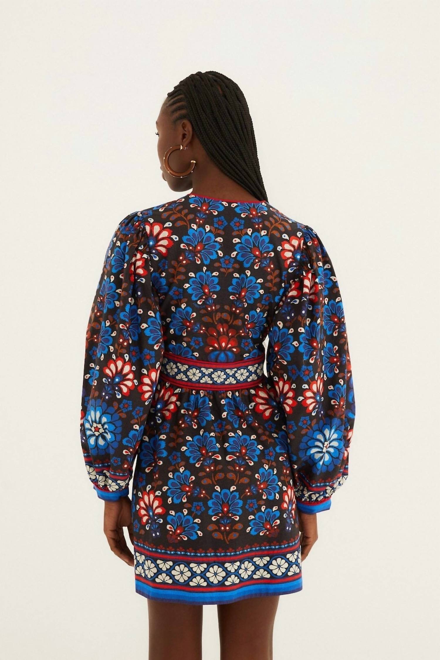 Farm Rio - Latina Scarf Mini Dress
