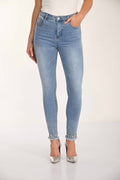 Frank Lyman - High-waisted Skinny Jeans