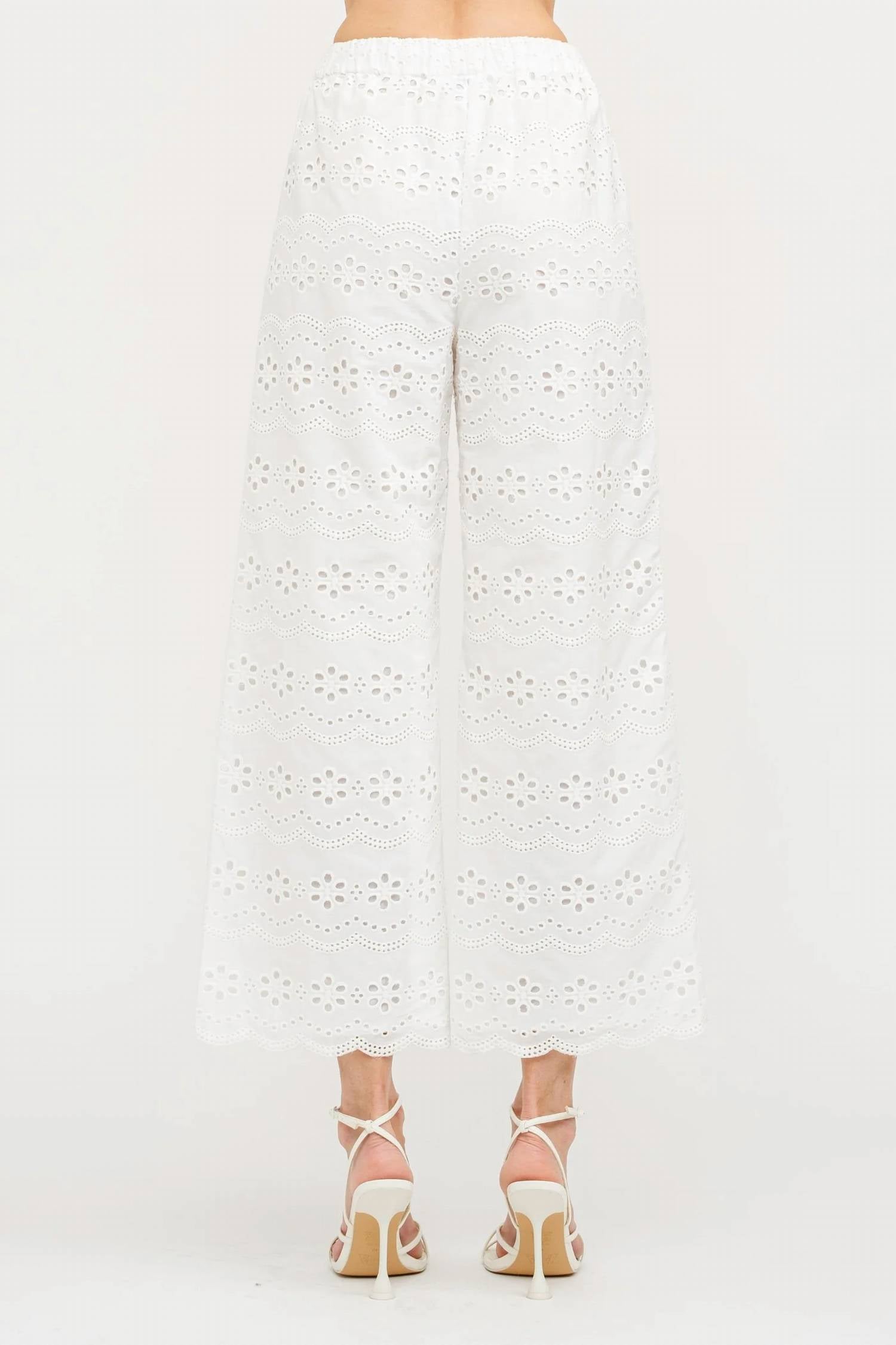 Sofie The Label - MANDY BIARRITZ EMBROIDERED PANTS