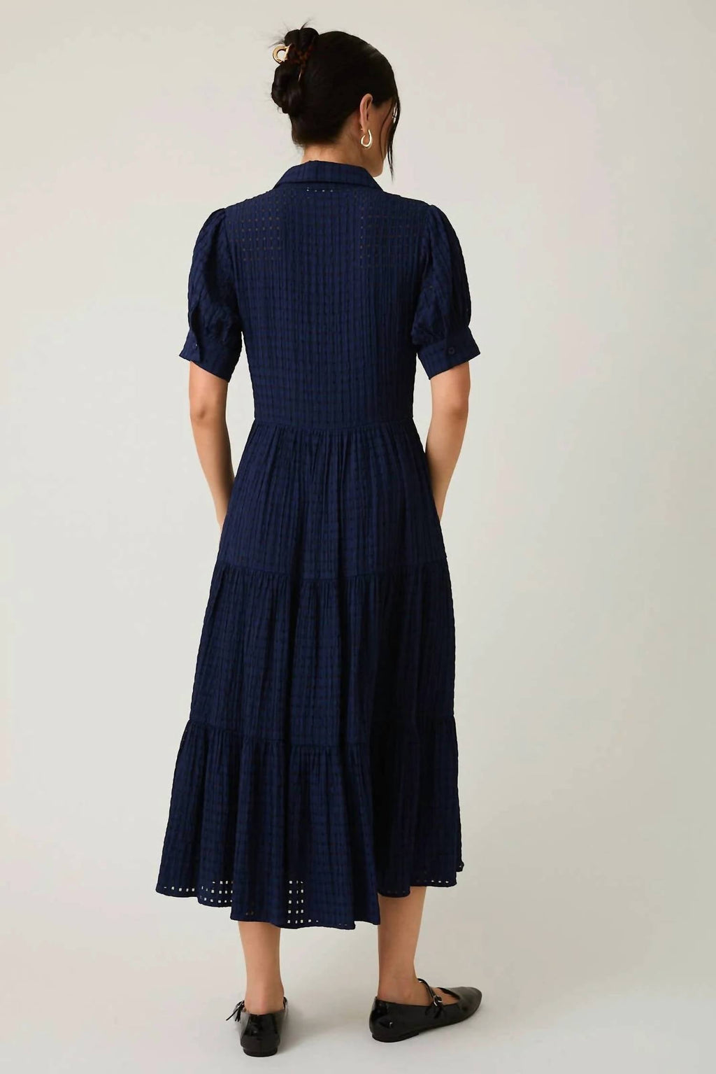 Sunday Edition - Madeleine Button-Down Midi Dress