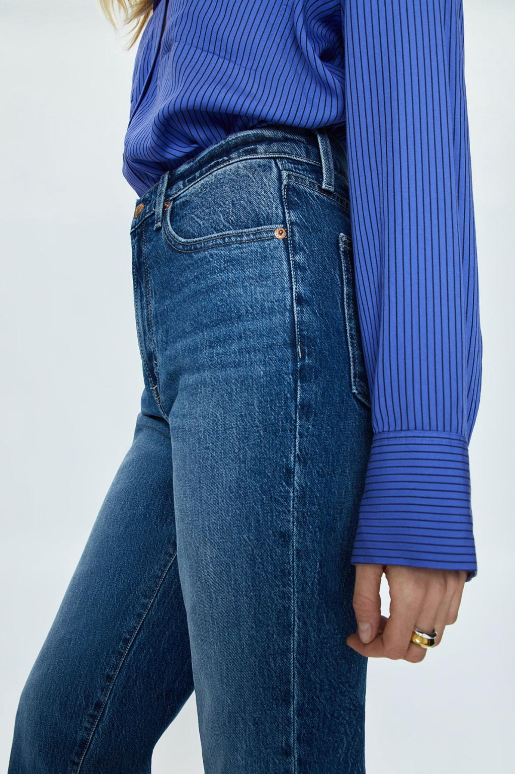 Pistola - Cassie Super High Rise Straight Leg Jeans